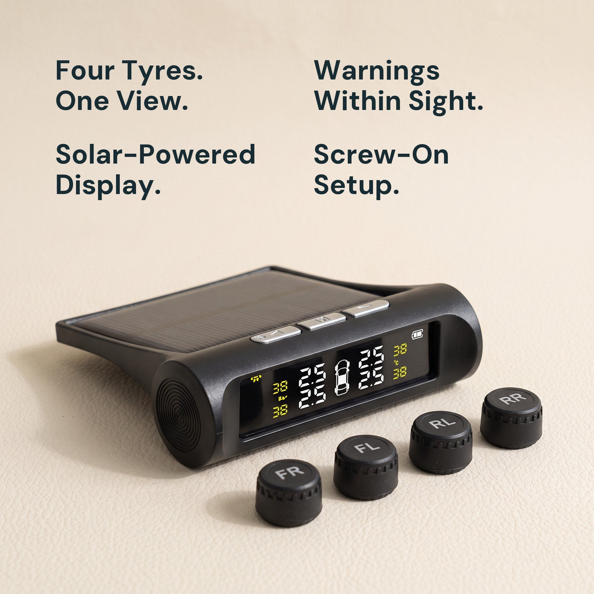 Four benefits of dashboard tyre monitoring